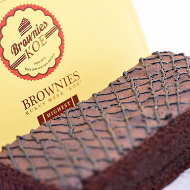 Brownies Original Malang merk KOE