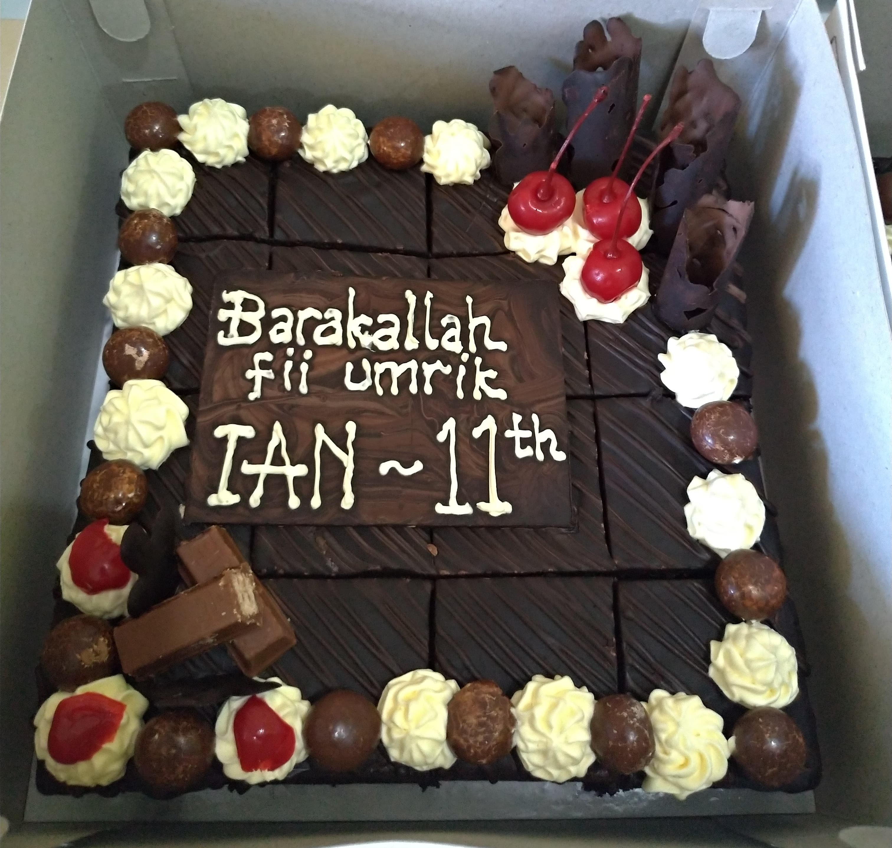 Tart Brownies Ukuran Besar